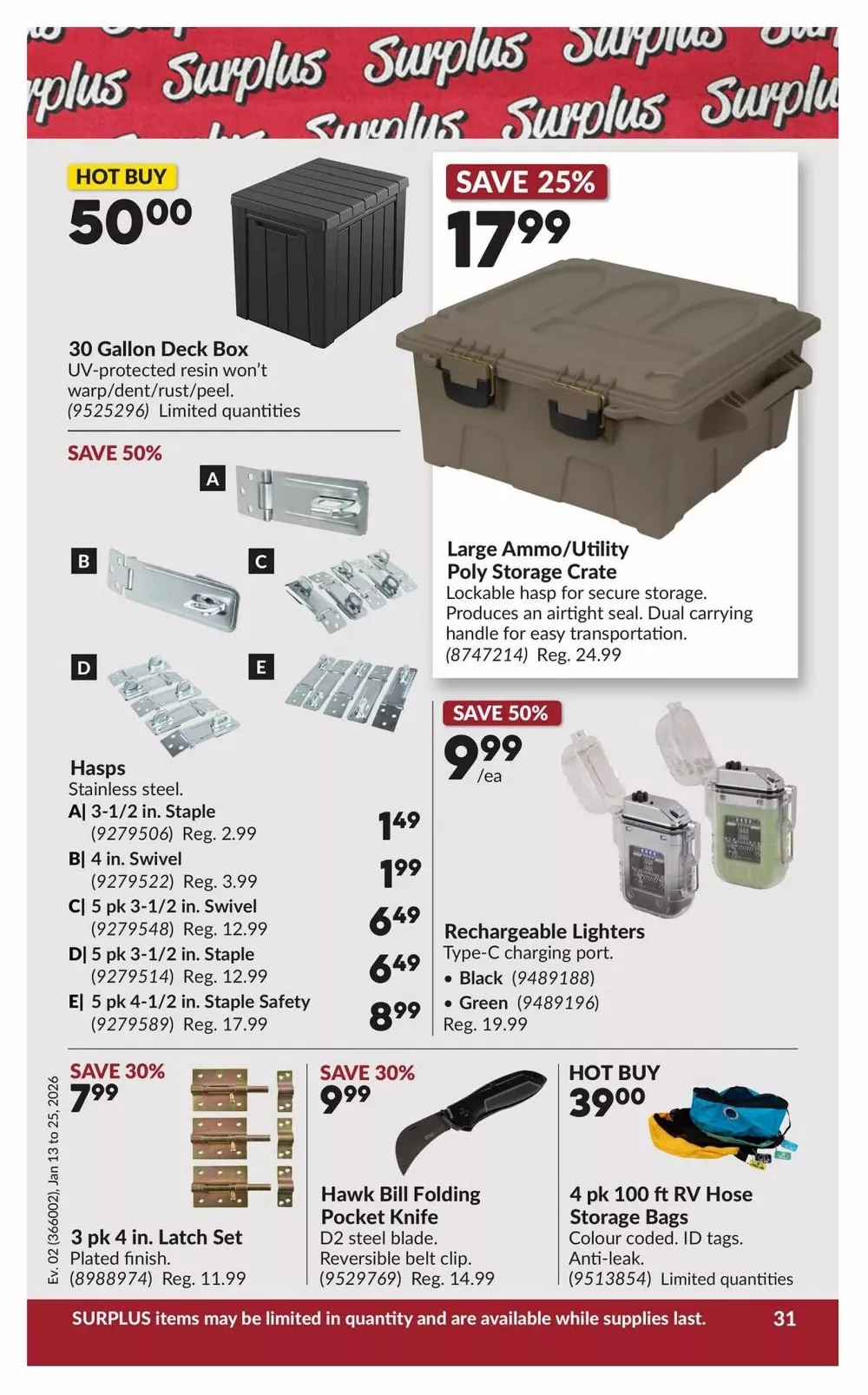 princess auto flyer january13 25 36 14193790