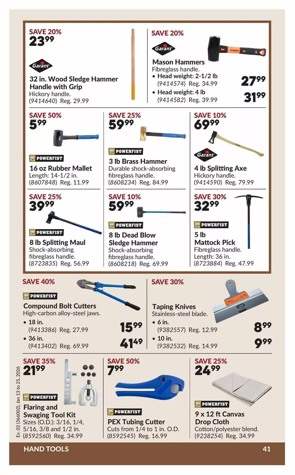 princess auto flyer january13 25 46 37209469