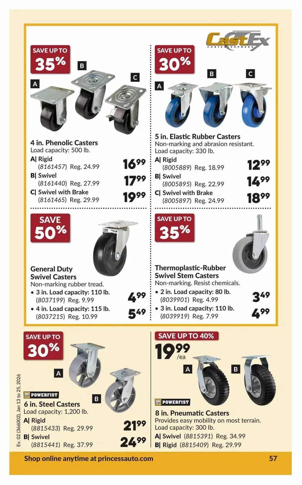 princess auto flyer january13 25 62 64258488