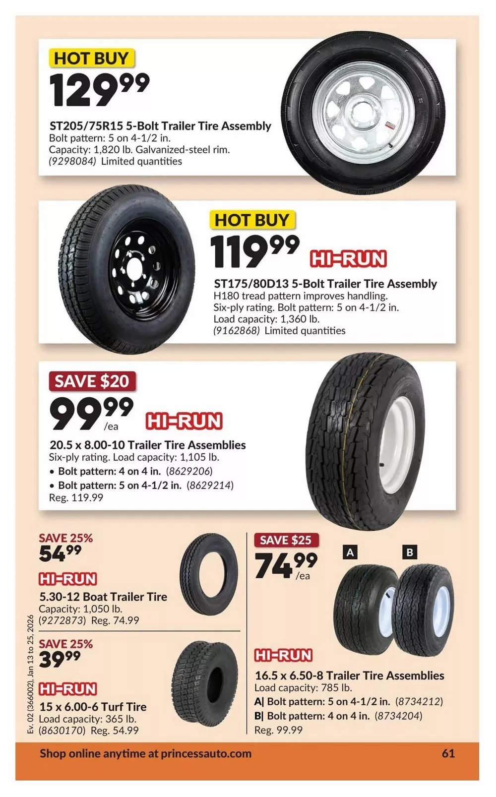 princess auto flyer january13 25 66 48104555