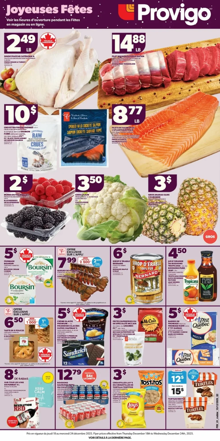 provigo flyer, provigo circulaire