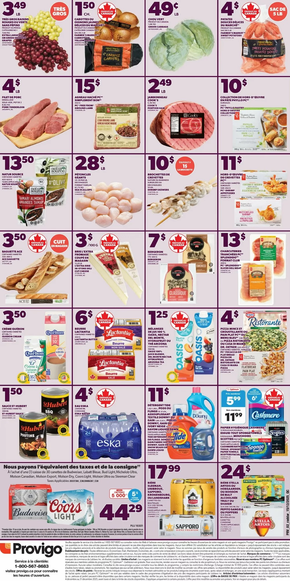 Provigo Flyer New 18 December - 24 December, 2025 2 provigo flyer december 18 24 circulaire 2 22528408