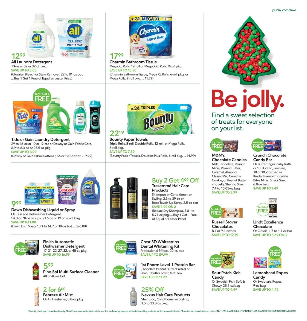 publix weekly ad december 10 16 19