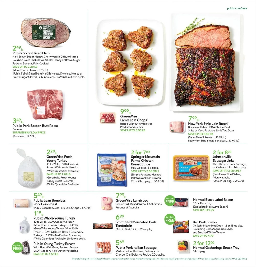 publix weekly ad december 10 16 7
