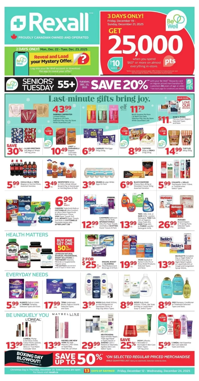rexall flyer week 51