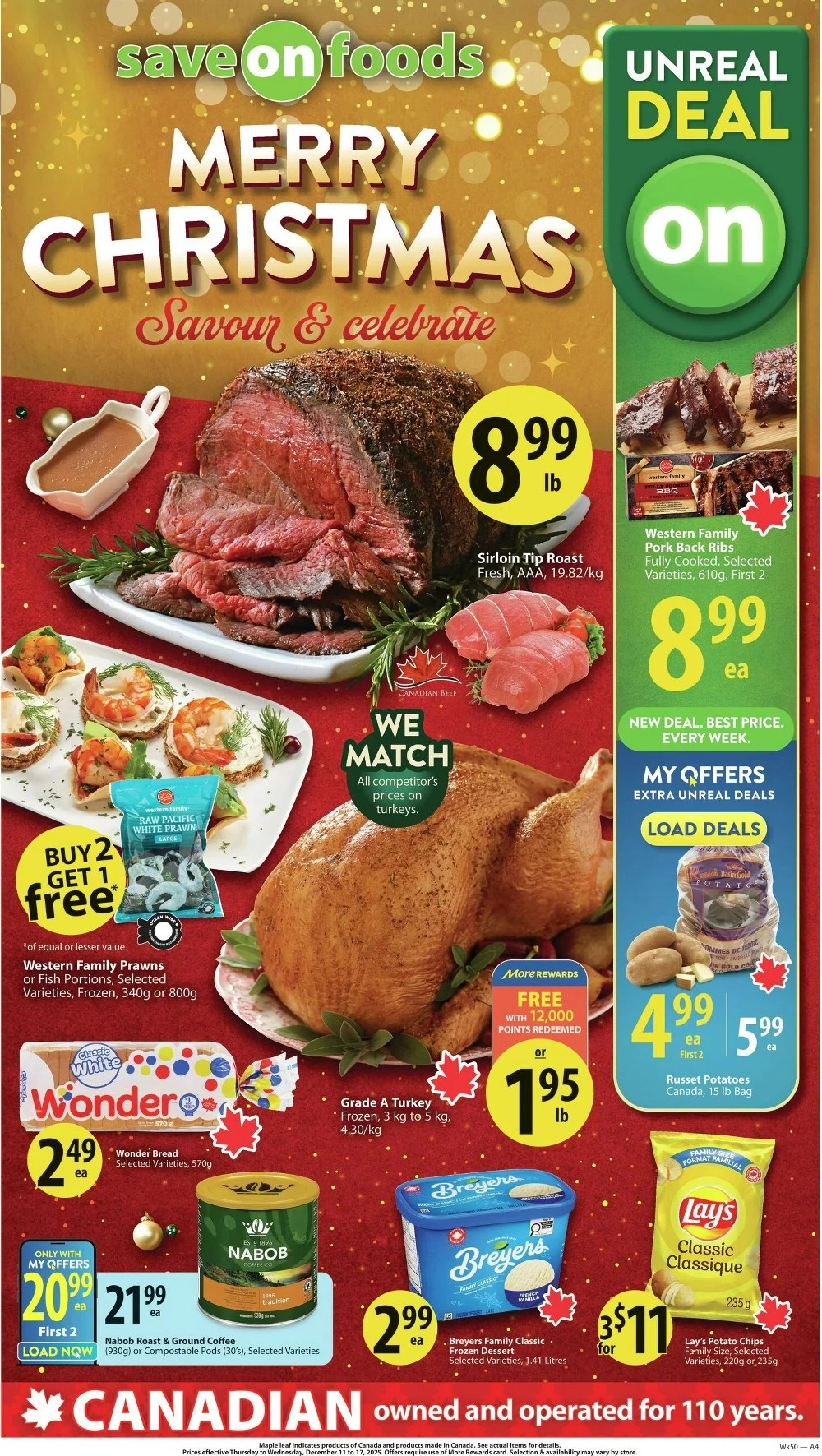Save on Foods Flyer 18 December - 24 December, 2025 1 save on foods flyer