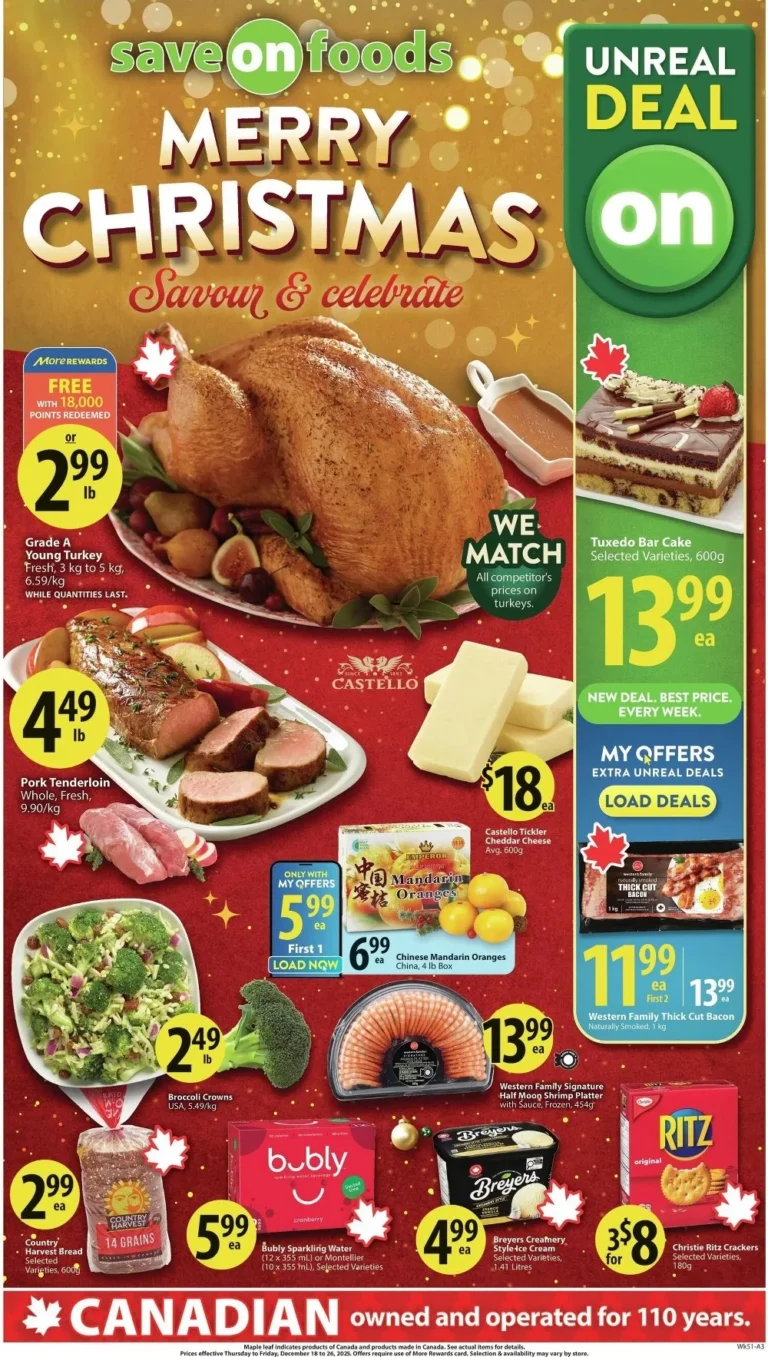 save on foods flyer