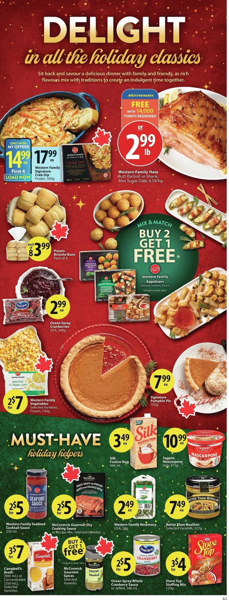 save on foods flyer december 18 24 2