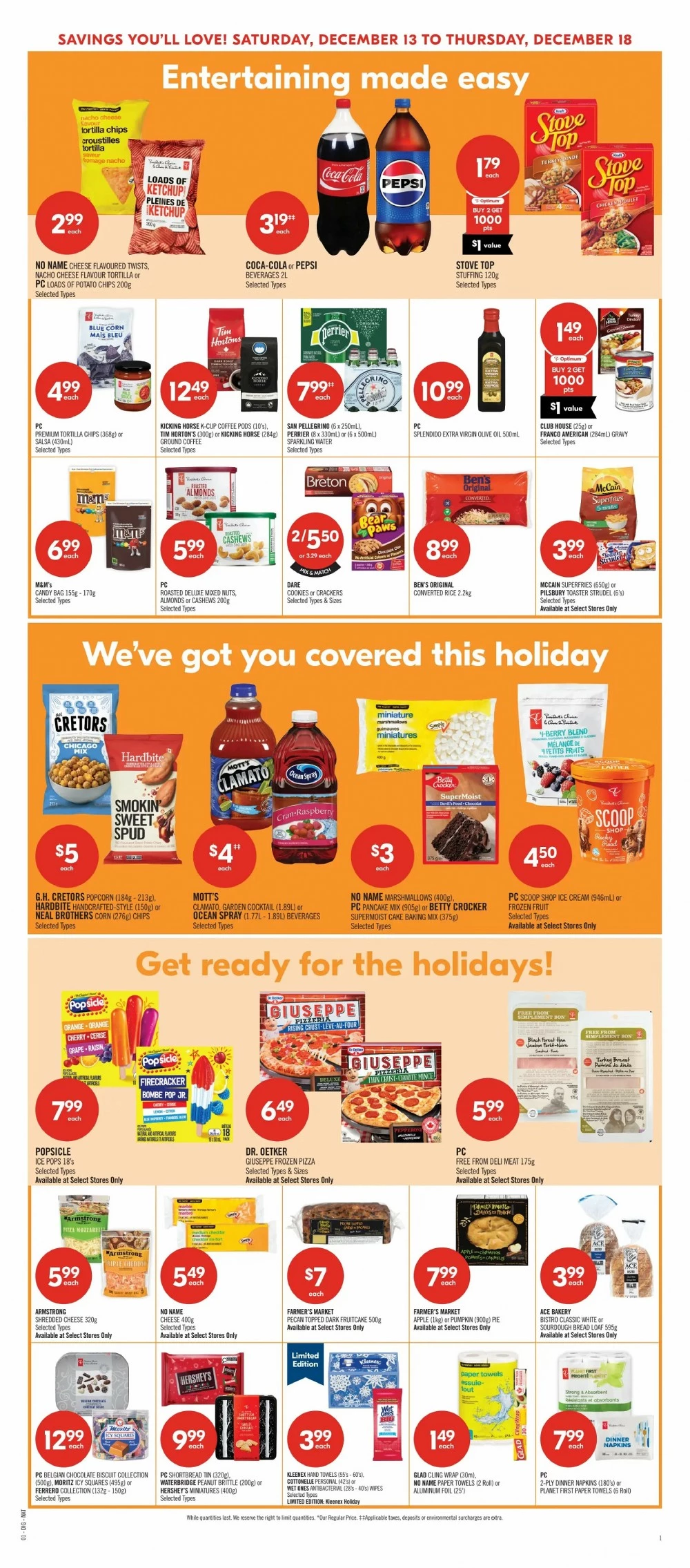 shoppers drug mart flyer december 13 18 10 12506467