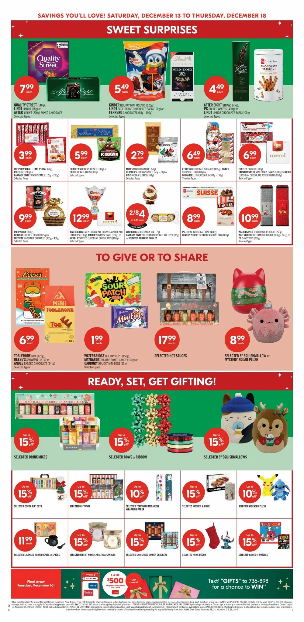 shoppers drug mart flyer december 13 18 11 84661493