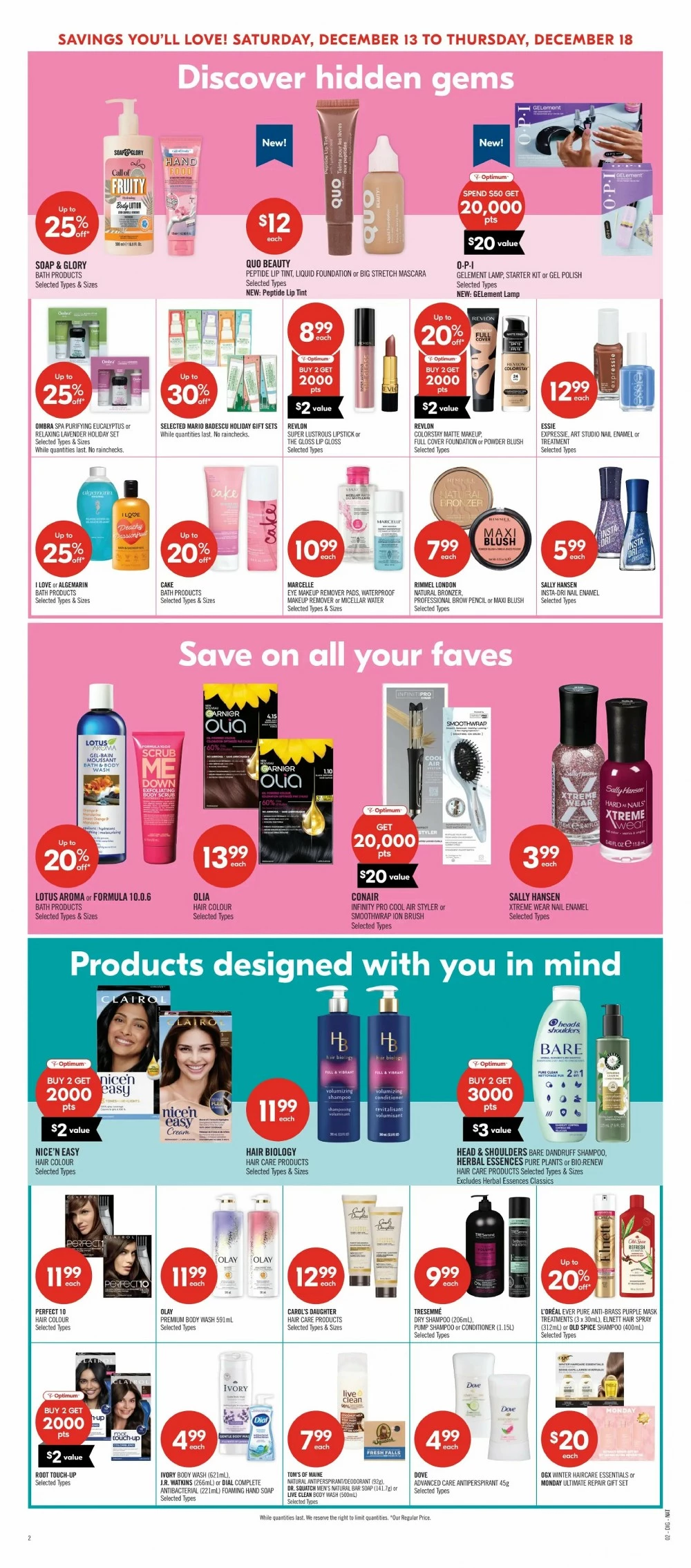 shoppers drug mart flyer december 13 18 18 48082149