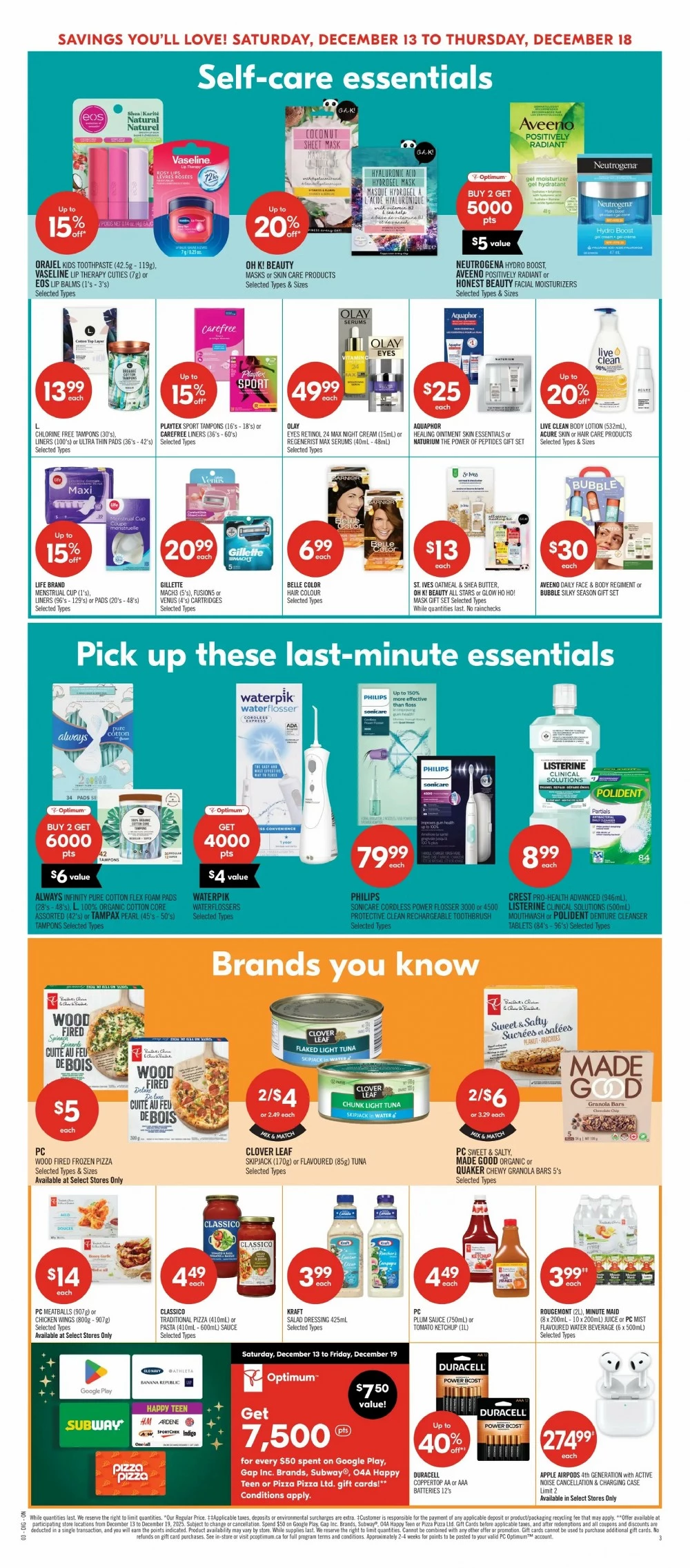shoppers drug mart flyer december 13 18 19 14004555