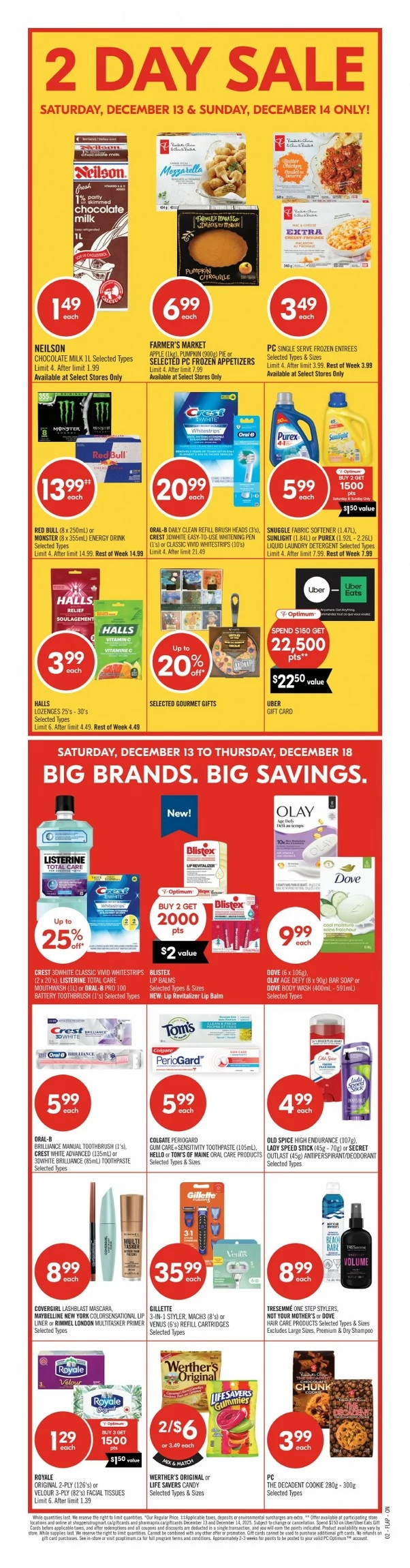 shoppers drug mart flyer december 13 18 2 20365412
