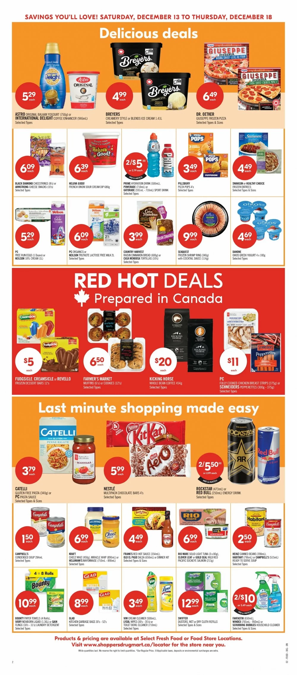 shoppers drug mart flyer december 13 18 9 95435983