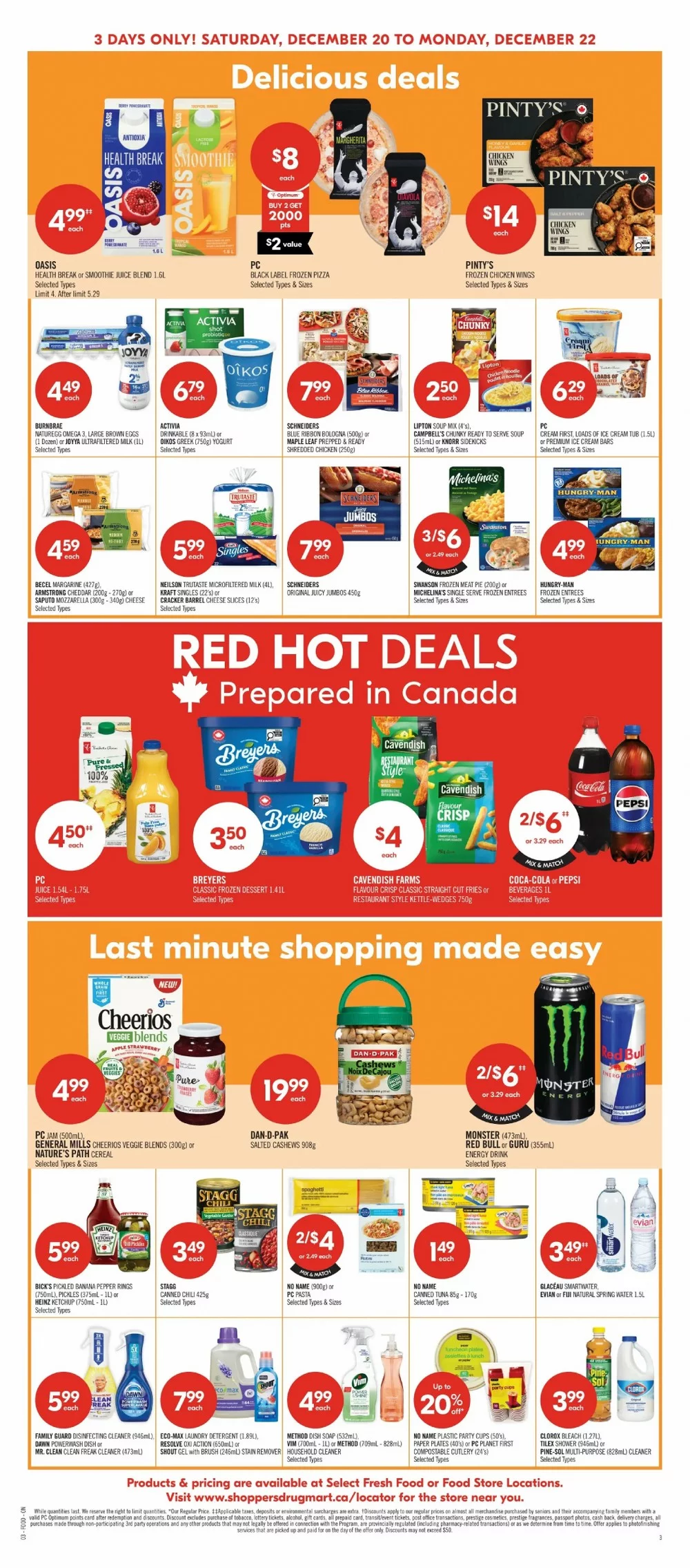 shoppers drug mart flyer december 20 25 5 31252097