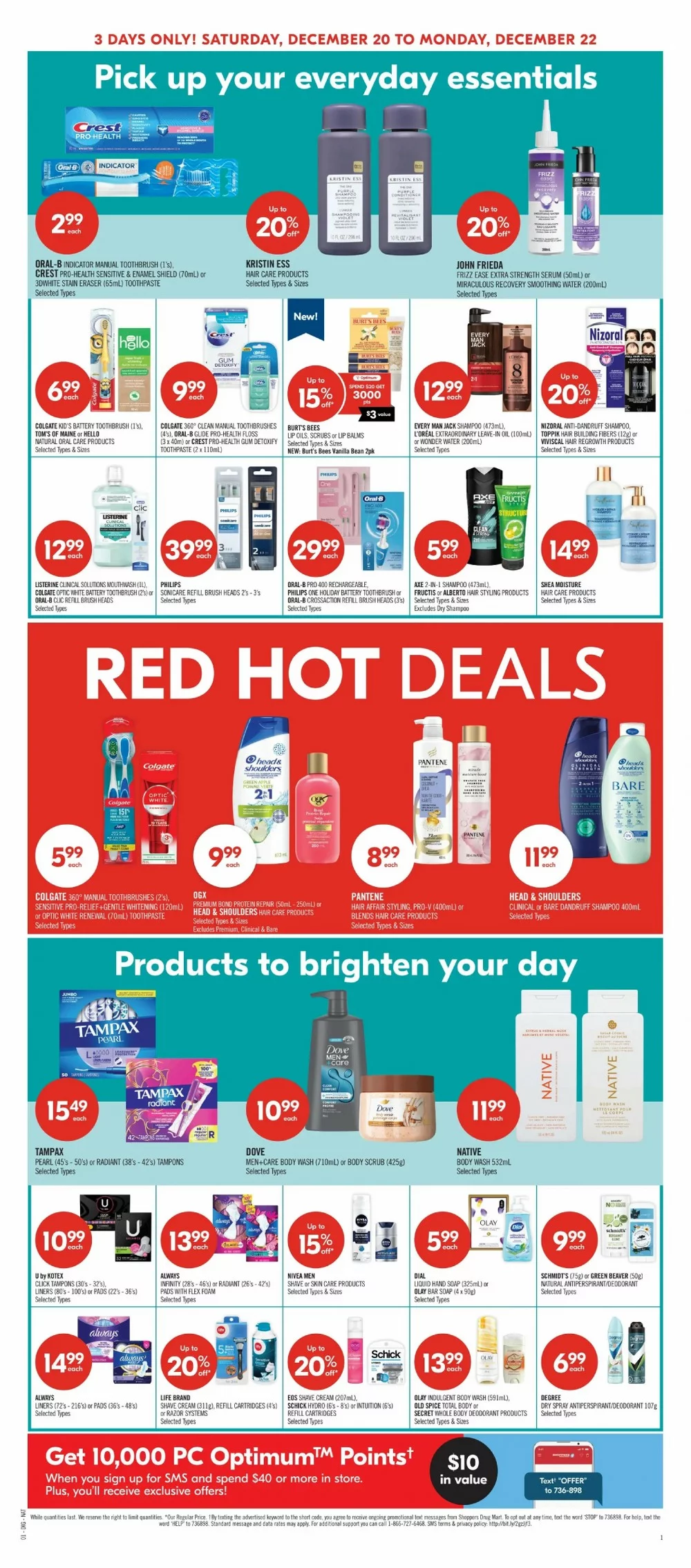 shoppers drug mart flyer december 20 25 9 33221423