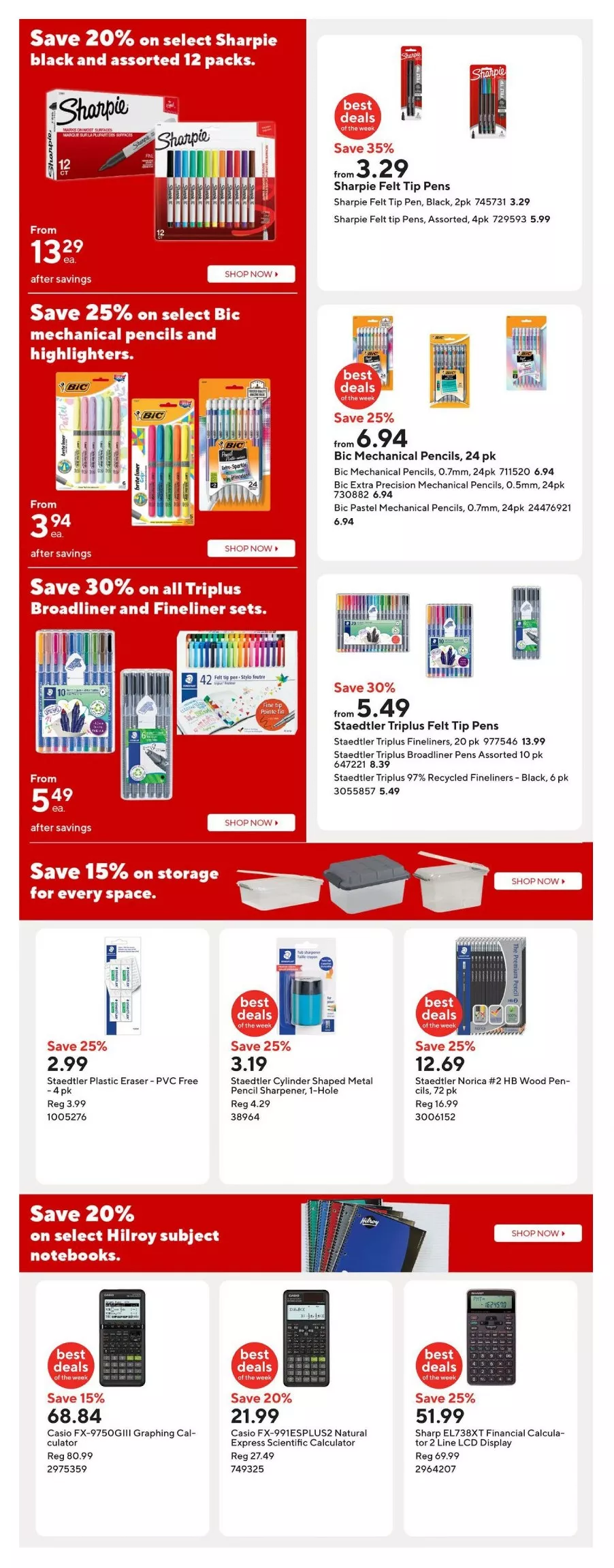 staples flyer jan 23 29 17