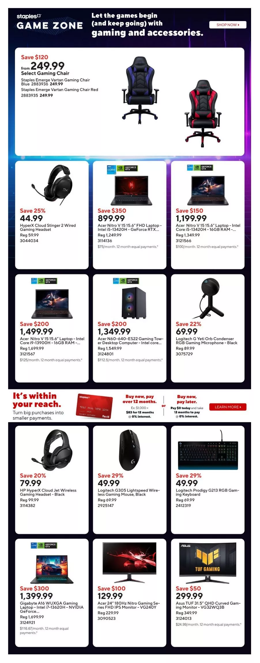 staples flyer jan 23 29 7