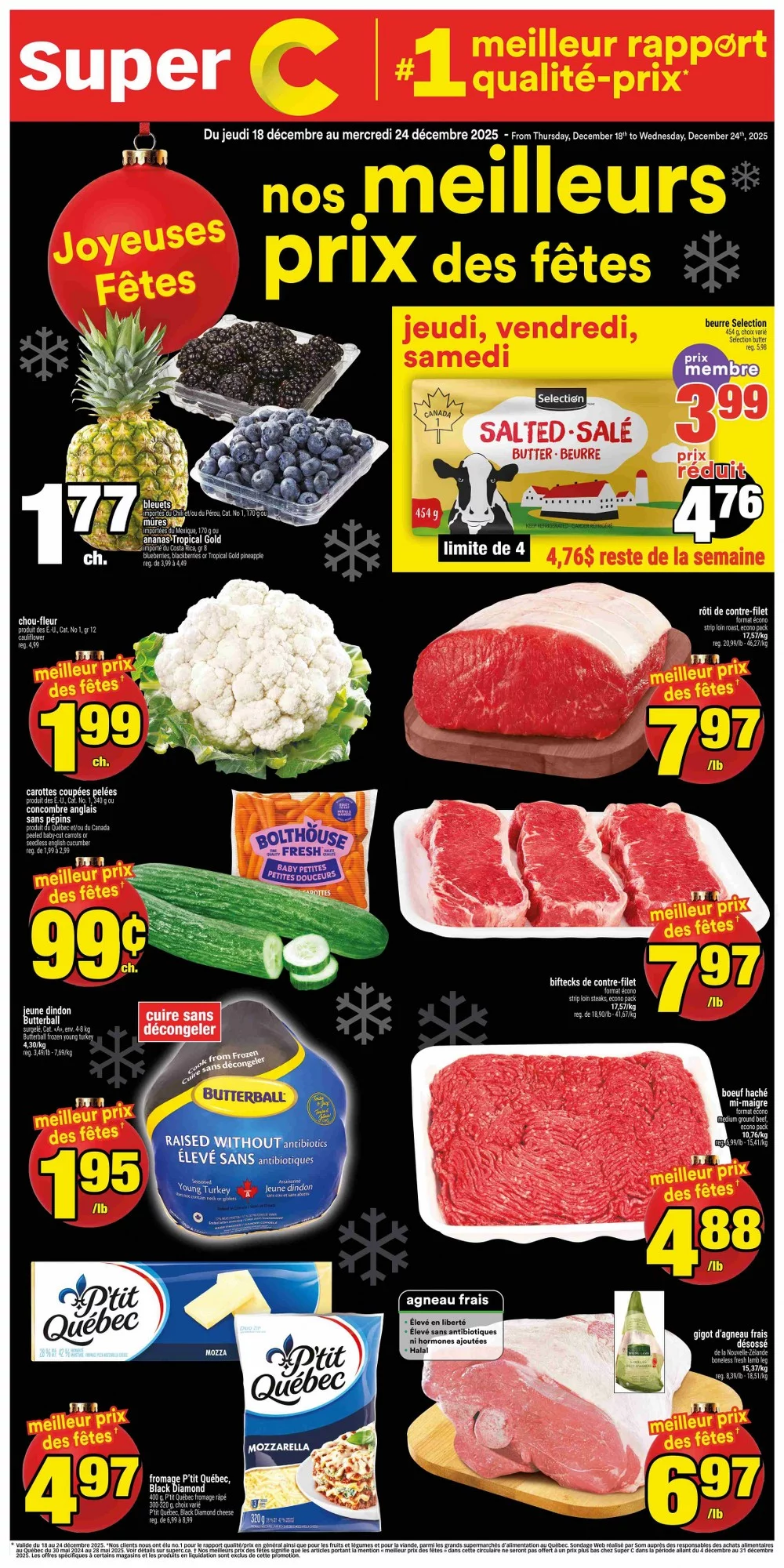 Super C Flyer 18 December - 24 December, 2025 1 super c flyer, super c circulaire, super c flyer week 51