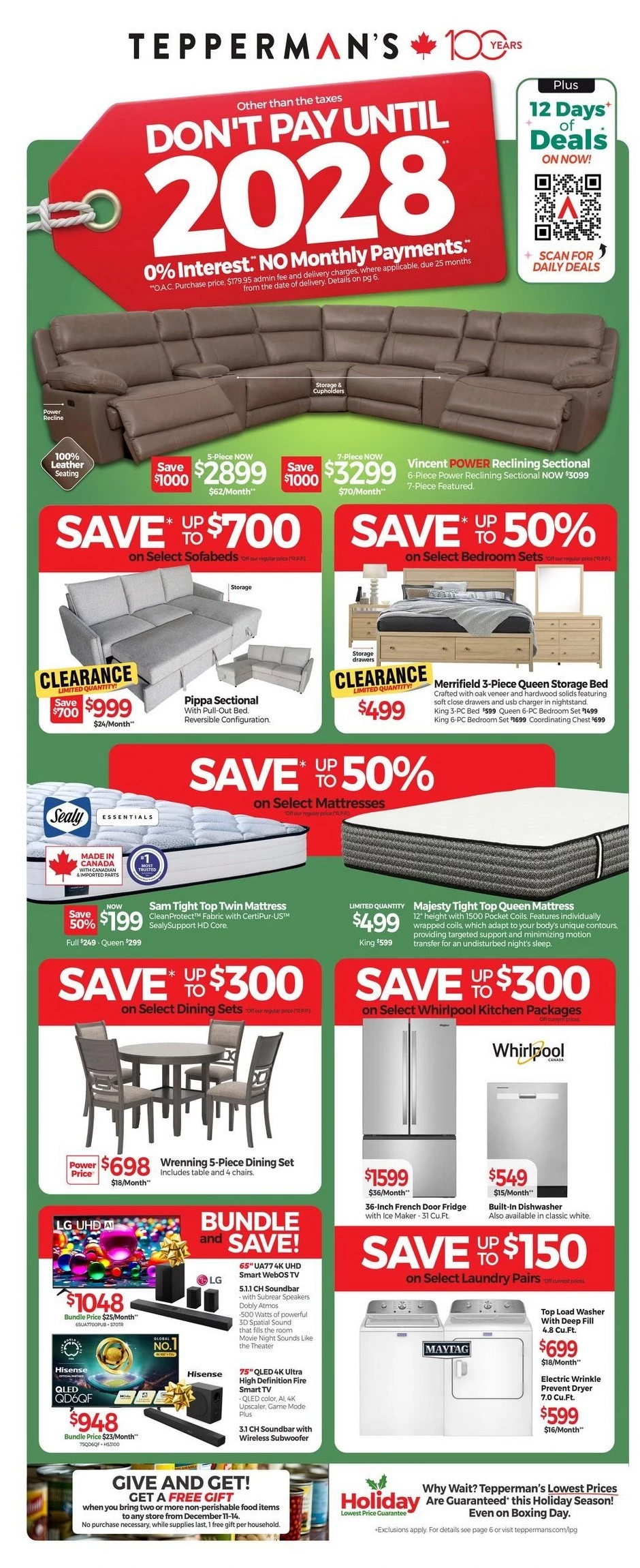 Tepperman's Flyer December 19 to December 25, 2025 1 teppermans flyer