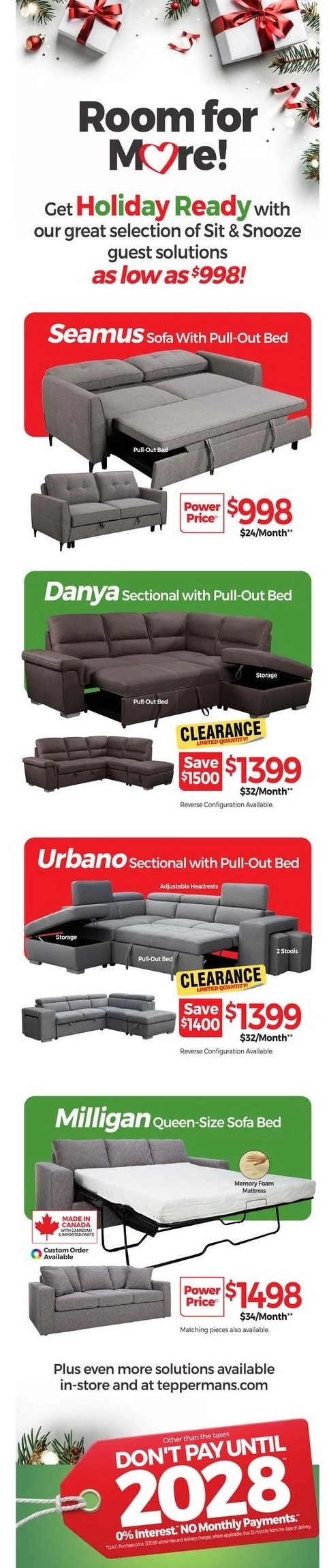 Tepperman's Flyer December 19 to December 25, 2025 2 teppermans flyer december 12 18 2