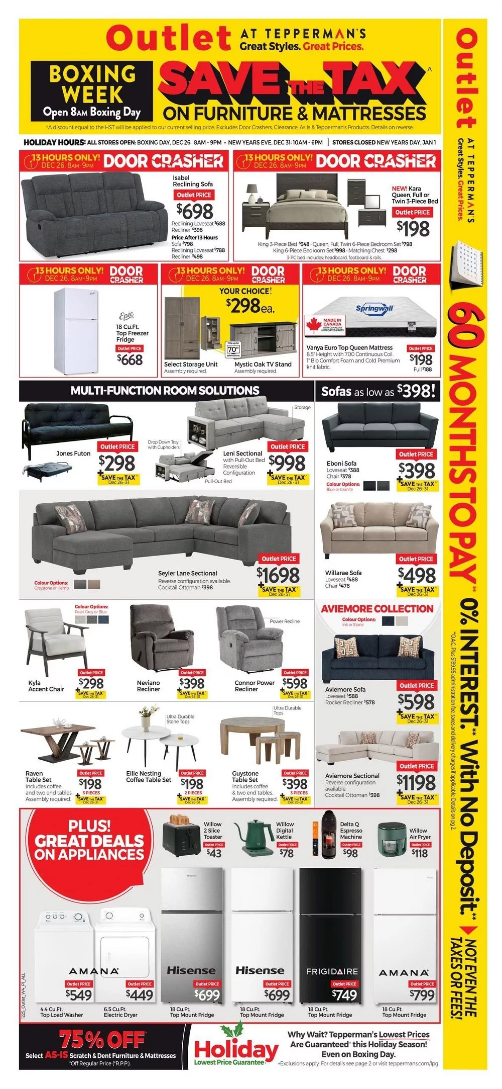 teppermans flyer december 26 31 11