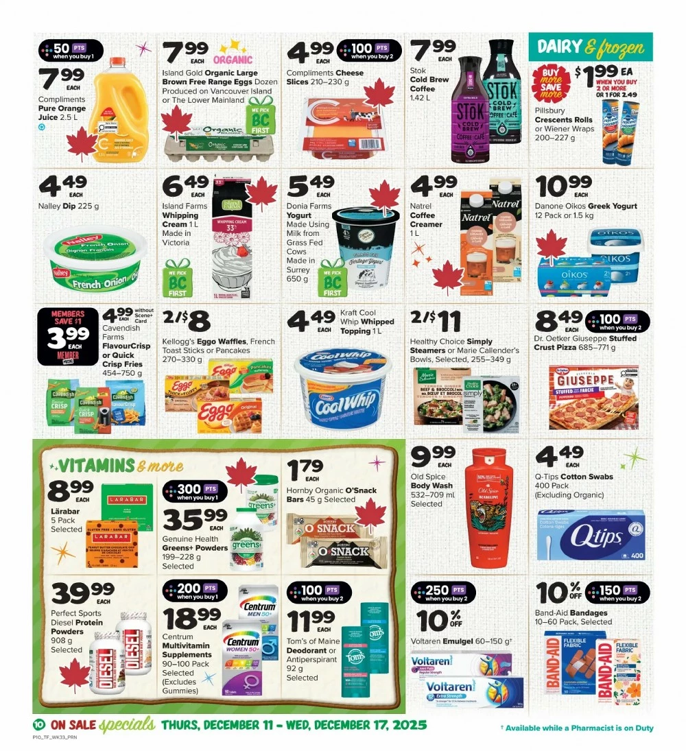 thrifty foods flyer december 11 17 11 18068544