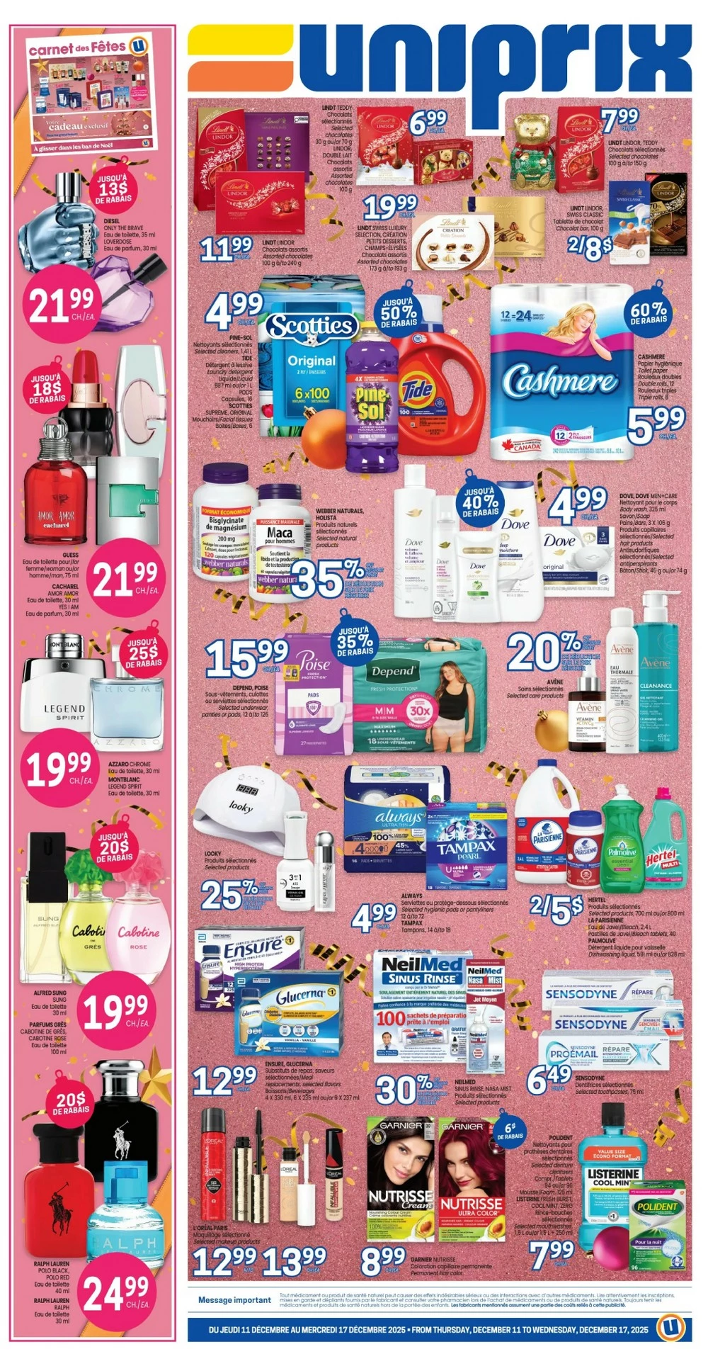 Uniprix Flyer December 18 to December 24, 2025 1 uniprix flyer, uniprix circulaire