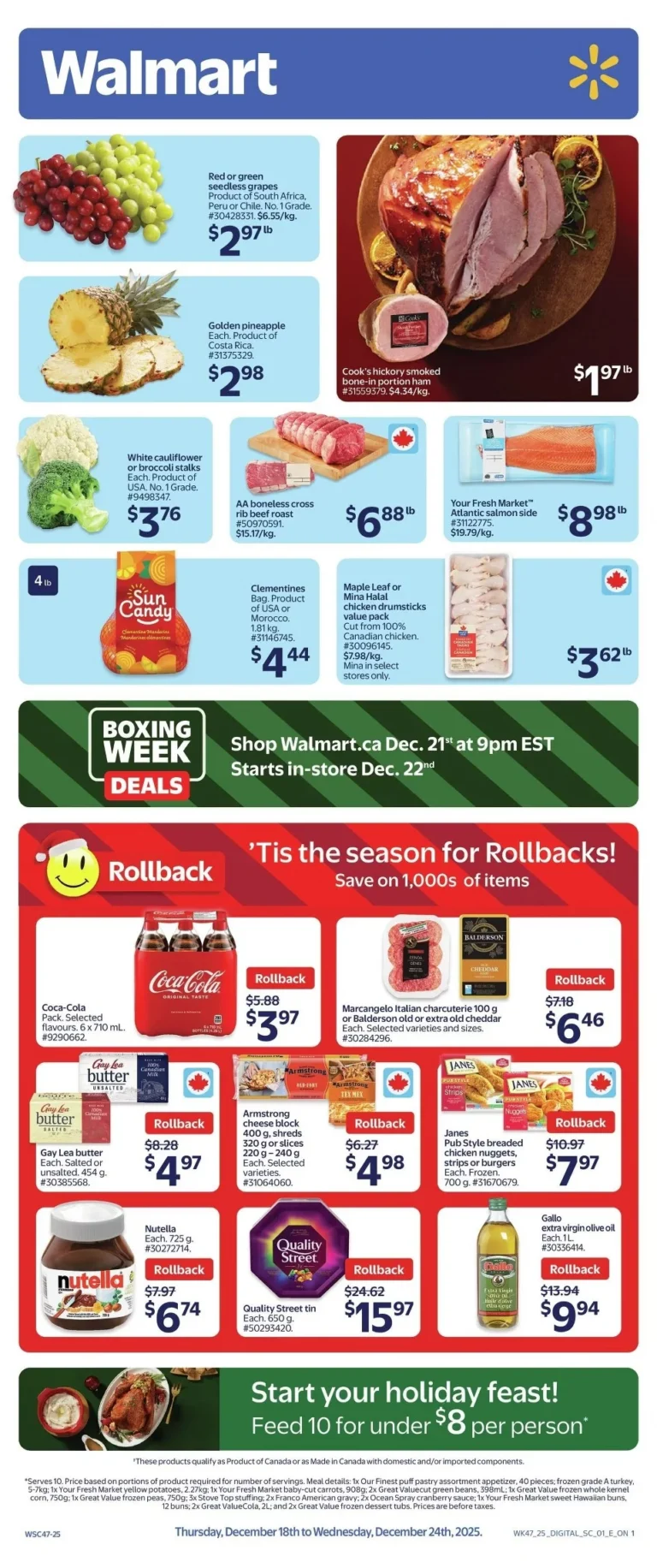 walmart flyer, week 51