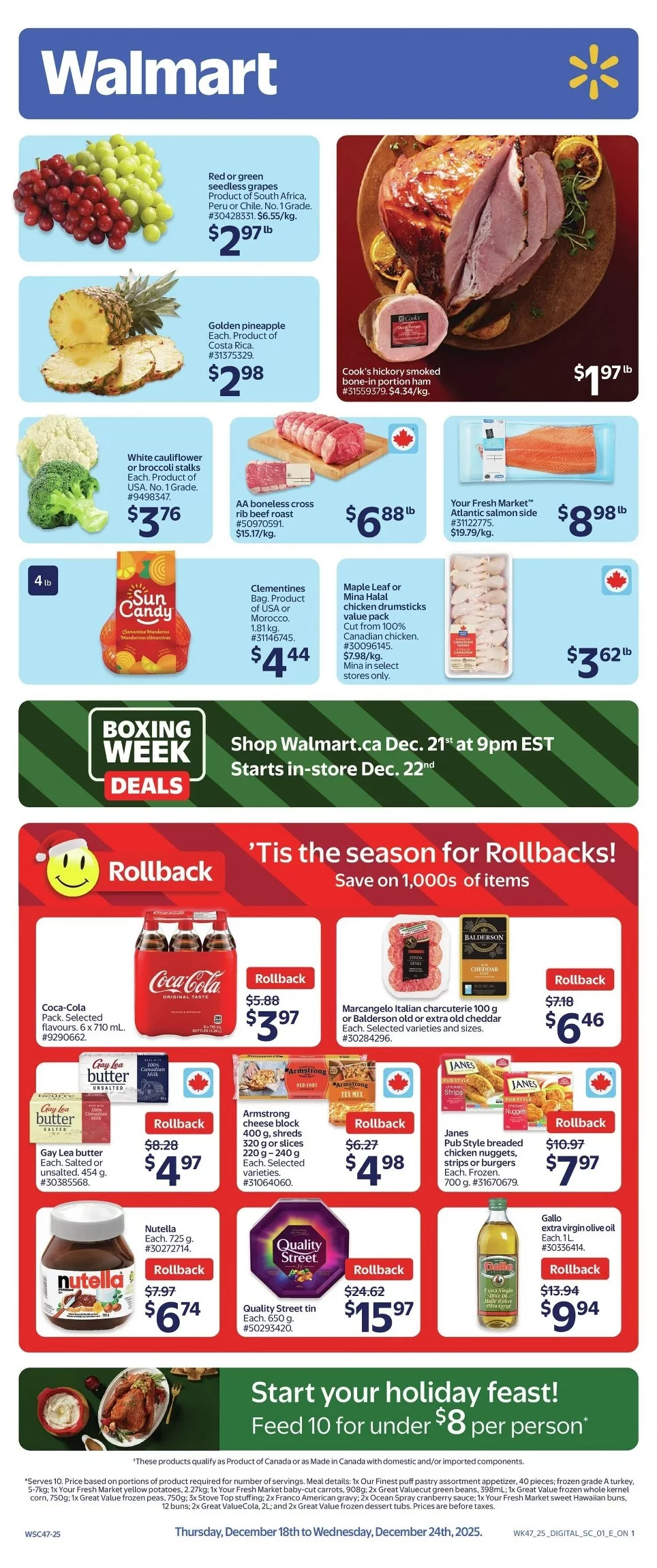 walmart flyer, week 51