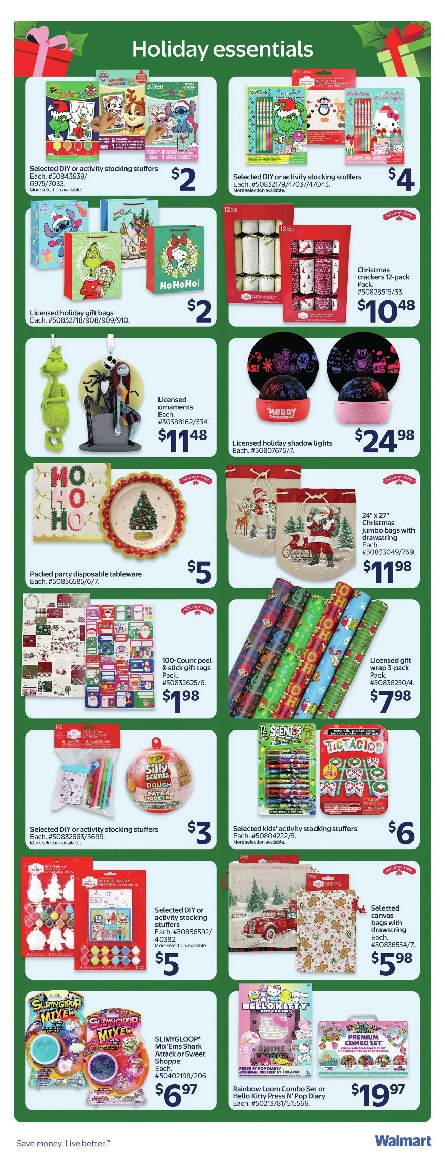 walmart flyer december 18 24 12