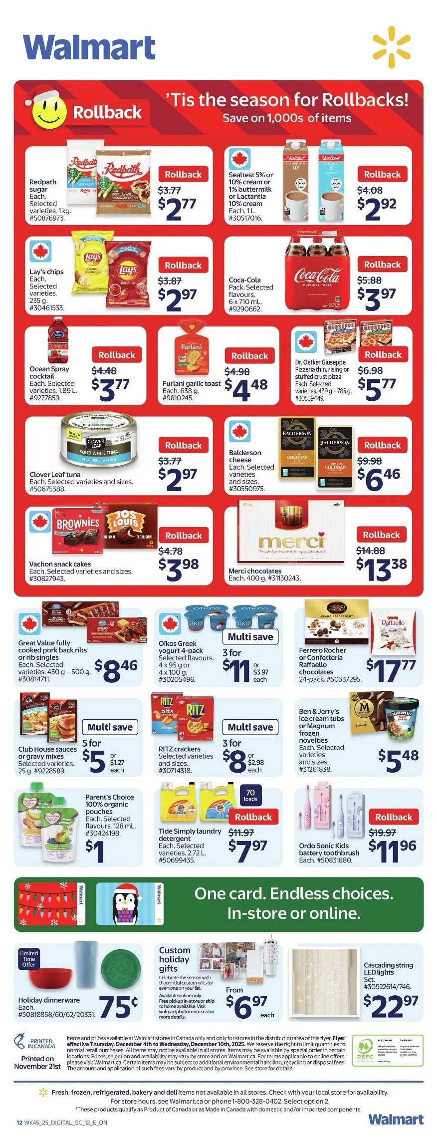 walmart flyer december 4 10 2