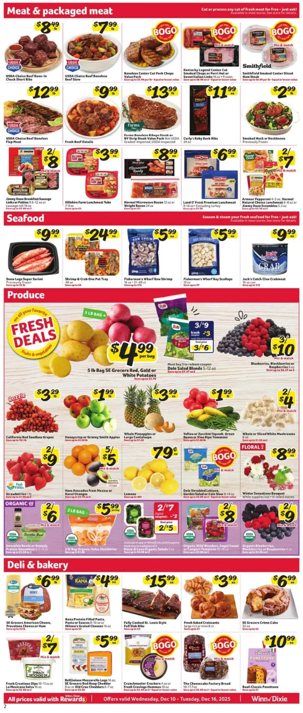 Winn Dixie Weekly Ad New 17 December - 23 December, 2025 2 winn dixie weekly ad december 10 16 2