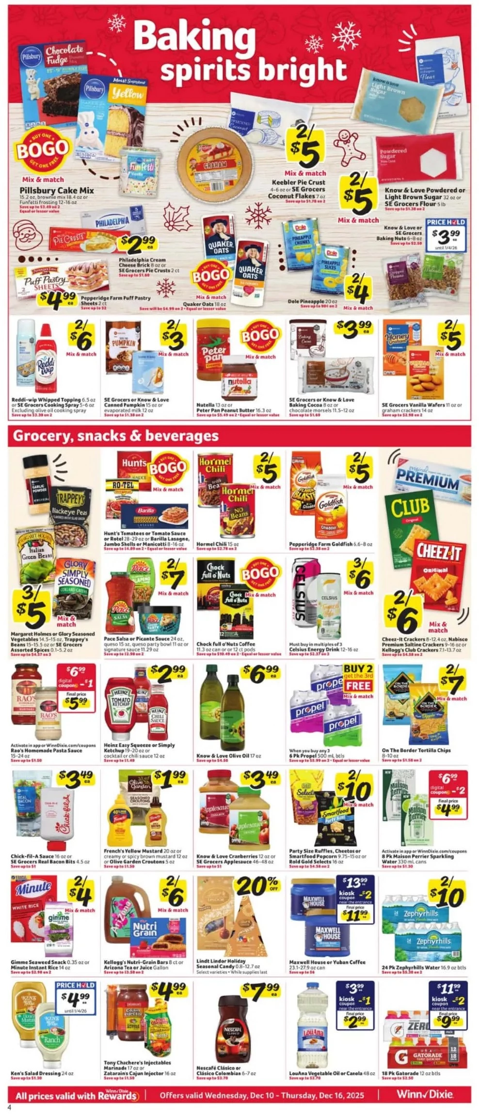 winn dixie weekly ad december 10 16 4