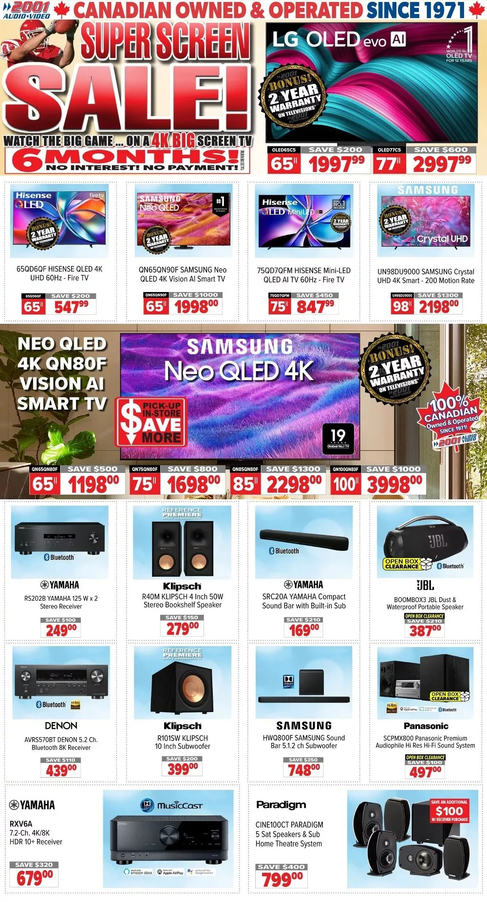 2001 audio video flyer week-5