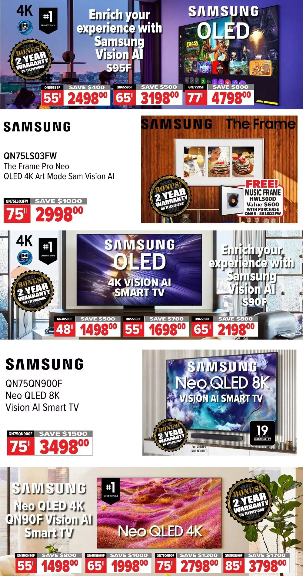 2001 audio video flyer jan 30 feb 5 6