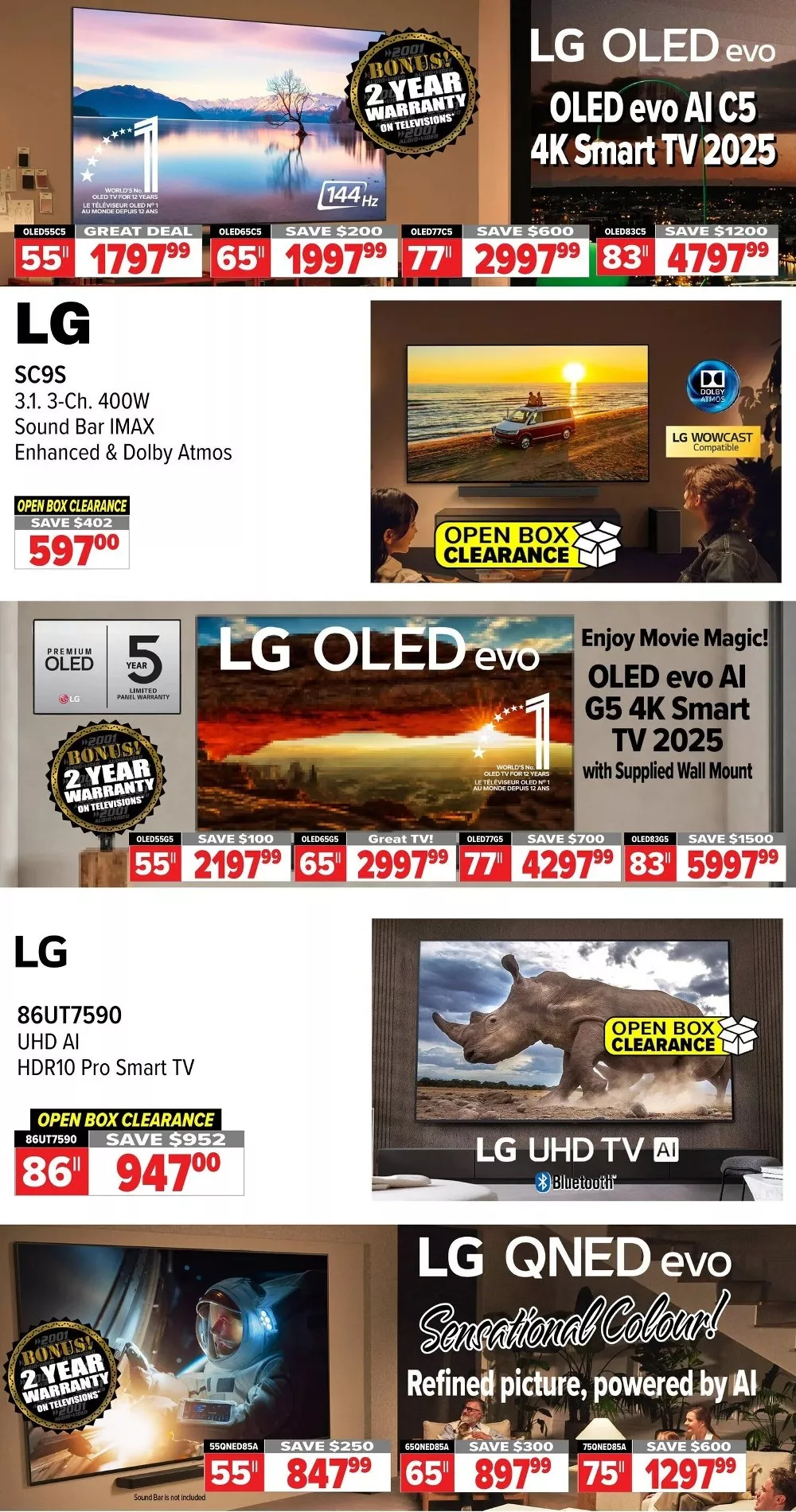 2001 audio video flyer jan 30 feb 5 7