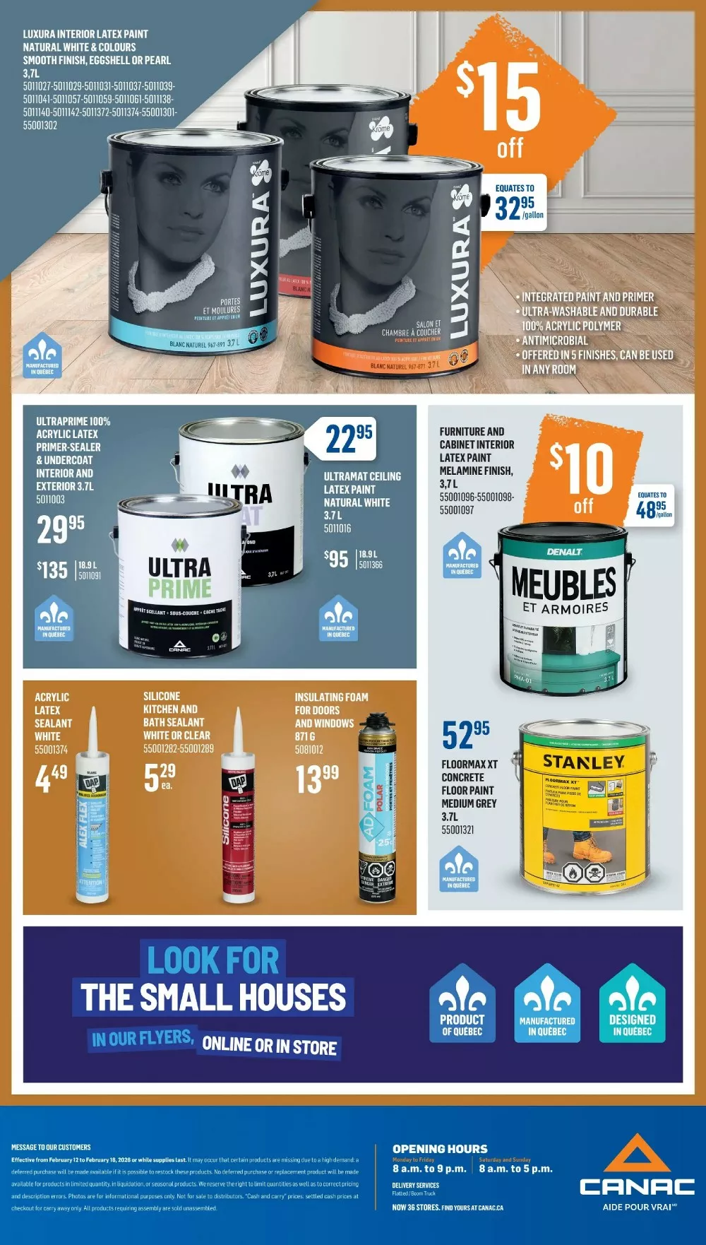 canac flyer february 12 18 9