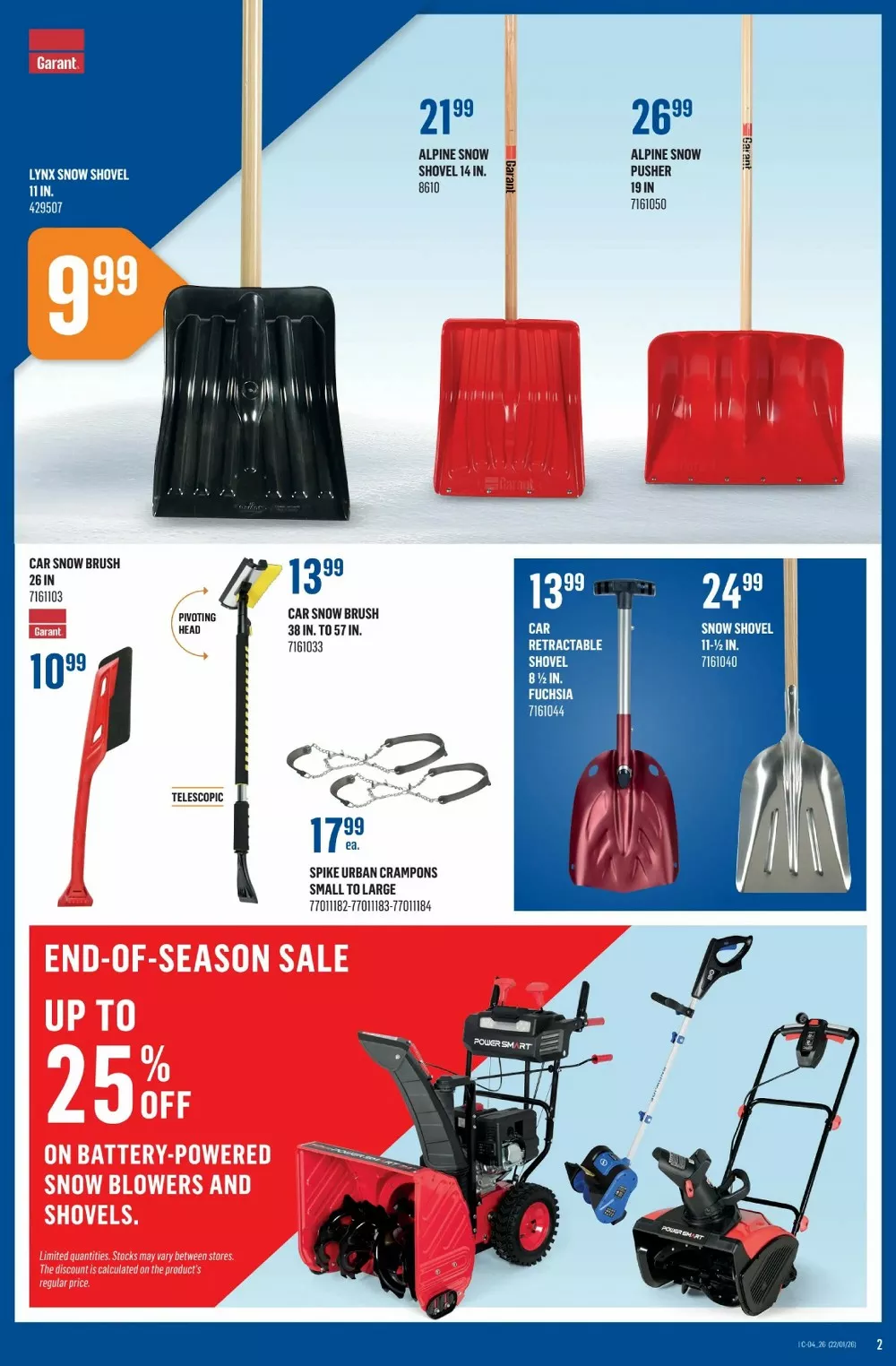 Canac Flyer January 29 to February 4, 2026 2 canac flyer january 22 28 2 86003454