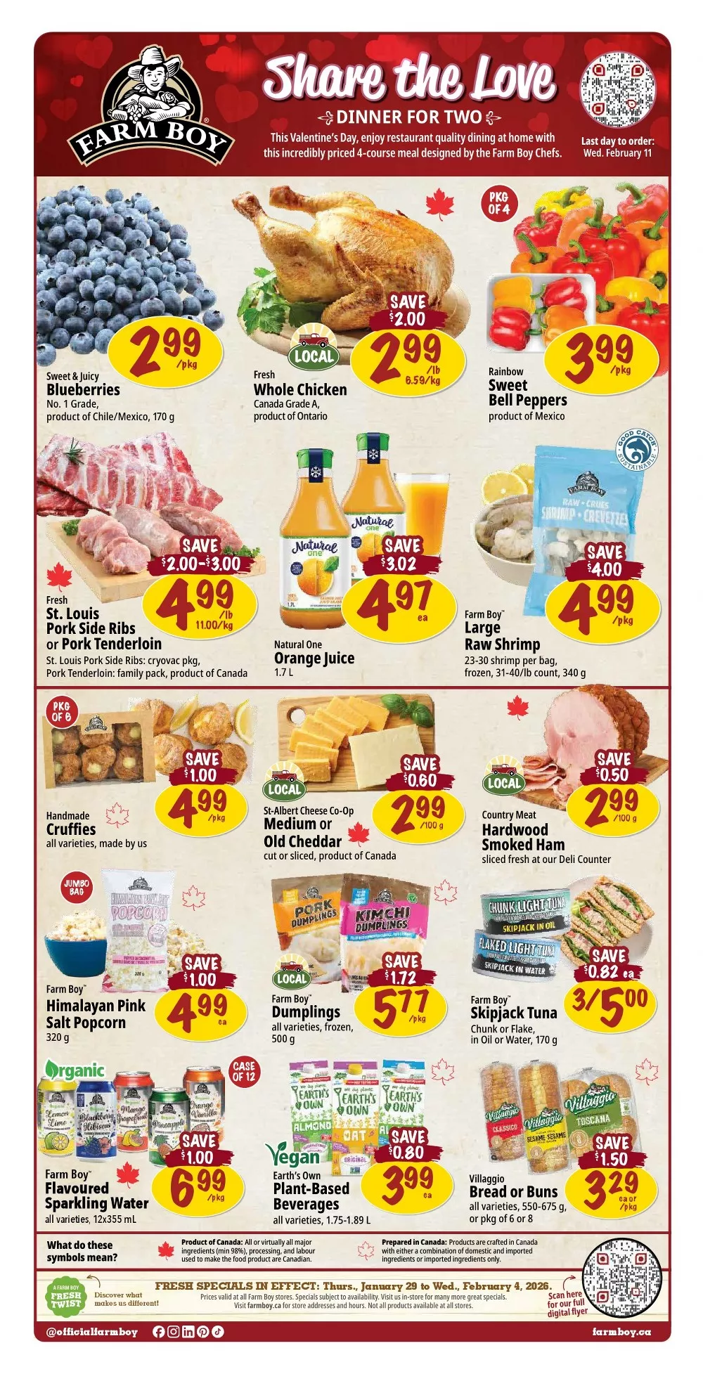 Farm Boy Flyer Canada February 5 to February 11, 2026 1 farmboy flyer week-5