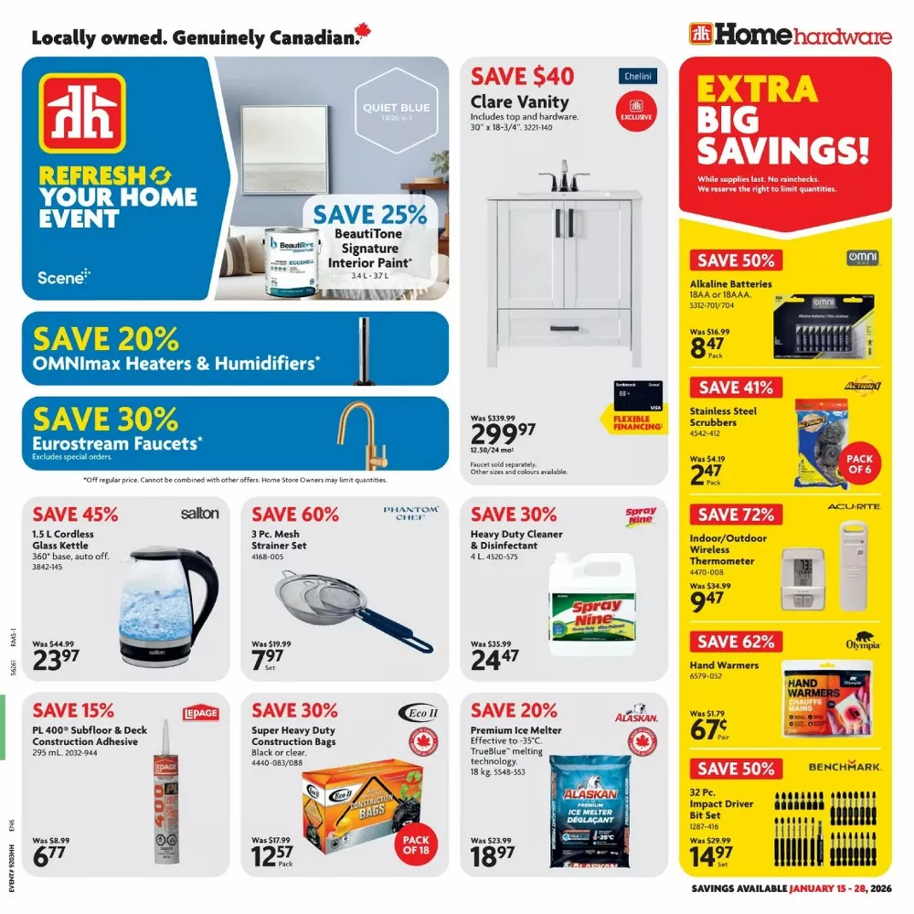 Home Hardware Flyer Canada 29 January - 4 February, 2026 1 home hardware flyer week 3-4