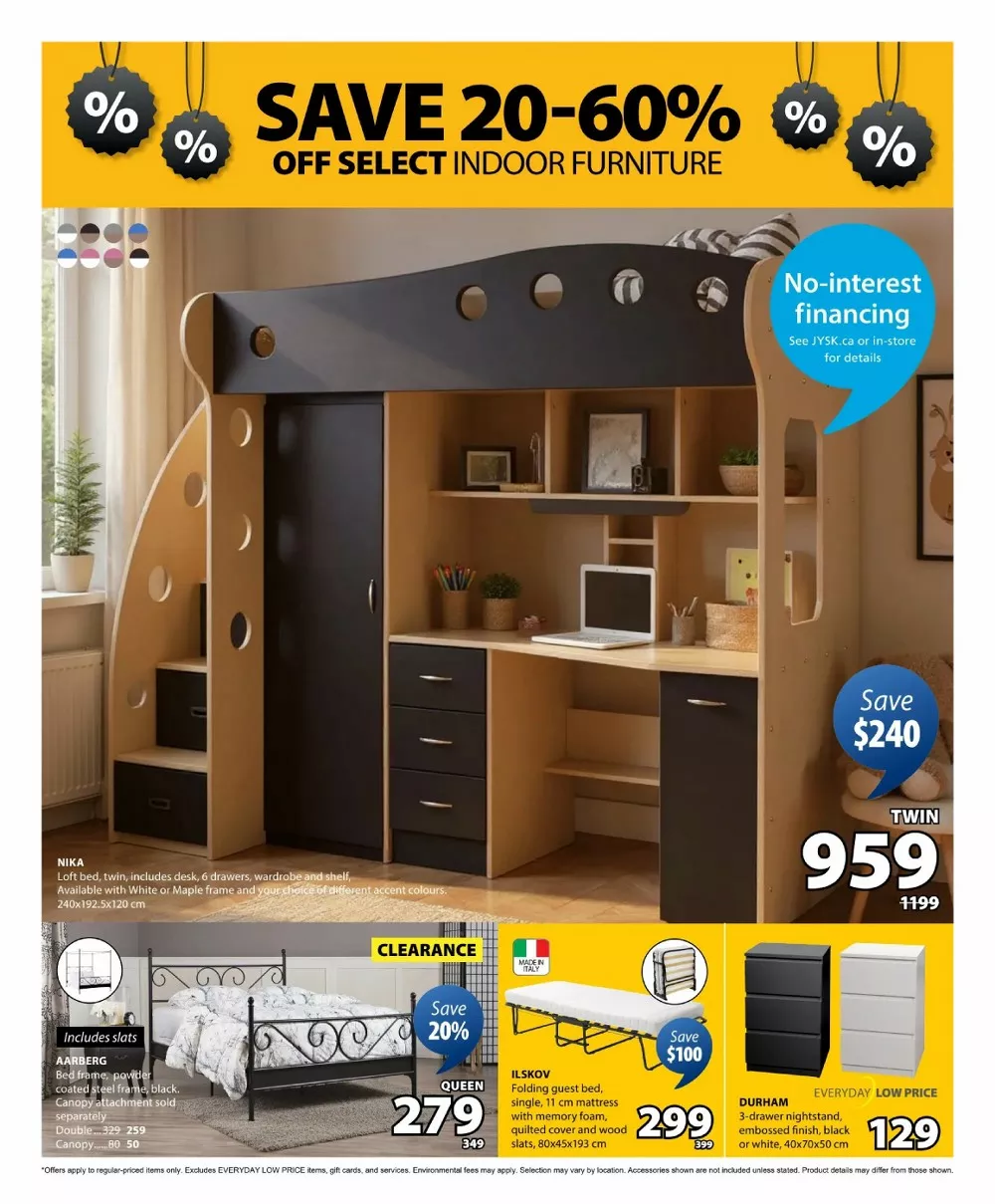 jysk flyer january 22 28 10 60585105