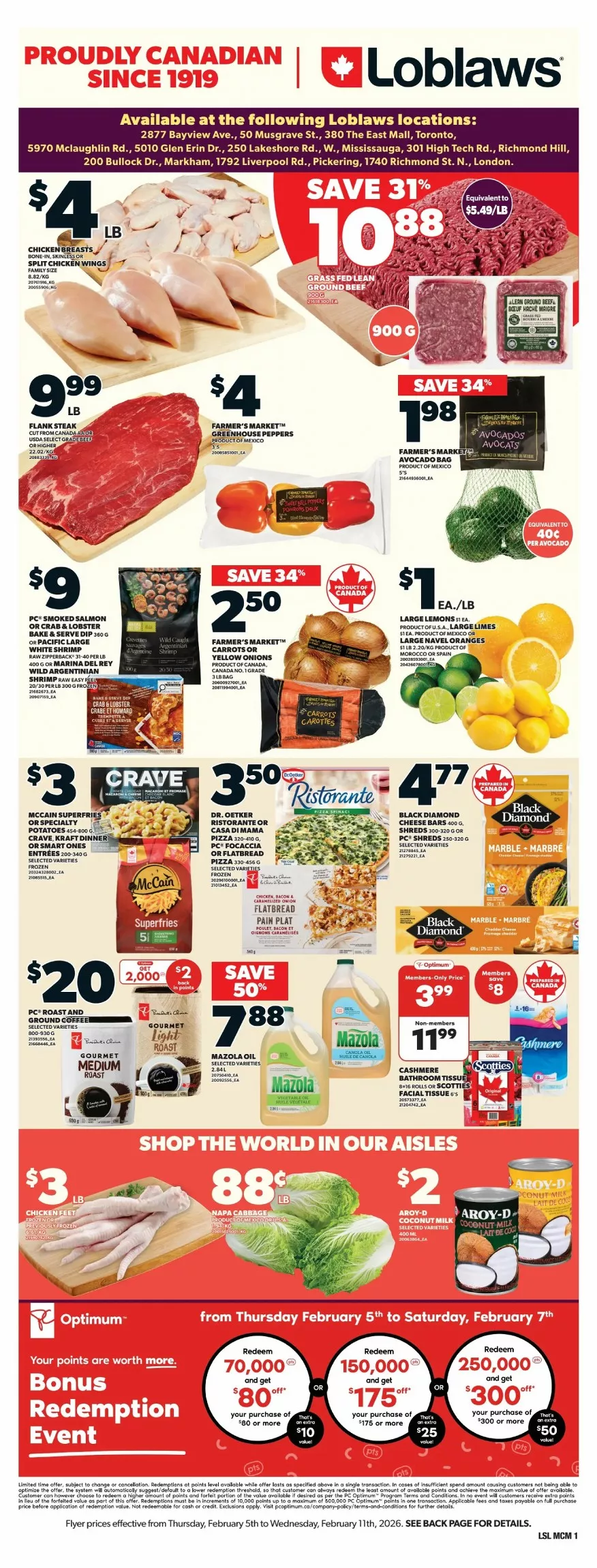 Loblaws Flyer February 12 to February 18, 2026 1 loblaws flyer week-6