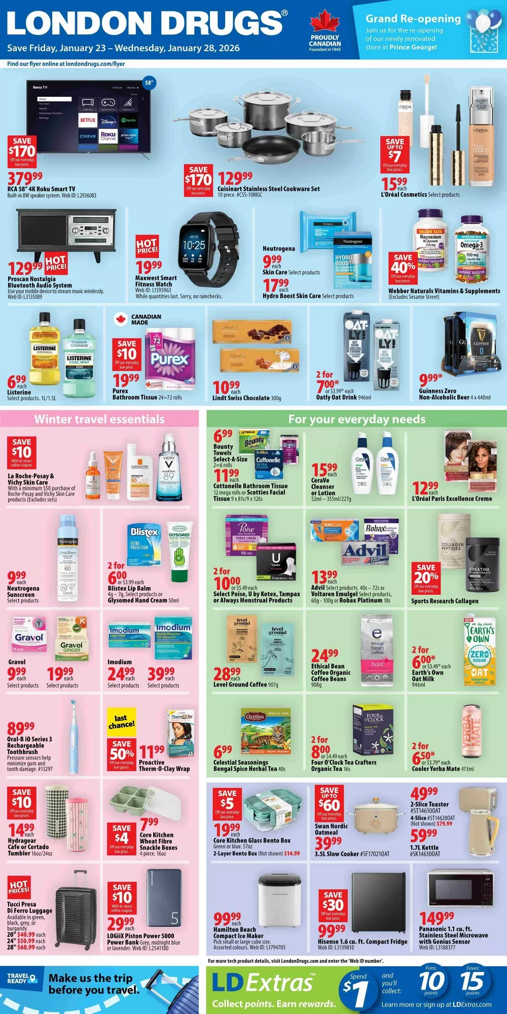 London Drugs Flyer 30 January - 5 February, 2026 1 london drugs flyer week-4
