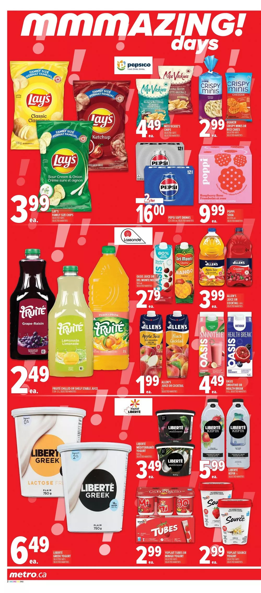 Metro Flyer Canada 29 January - 4 February, 2026 2 metro flyer on january 22 28 4