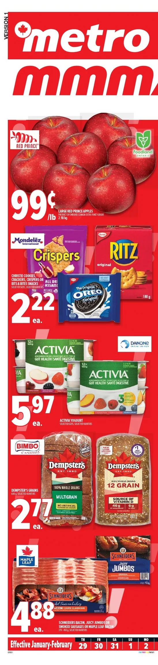 metro flyer on january 29 february 4 4