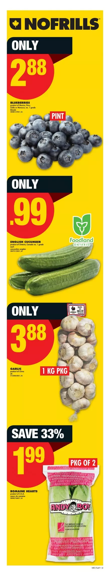 no frills flyer on week-4