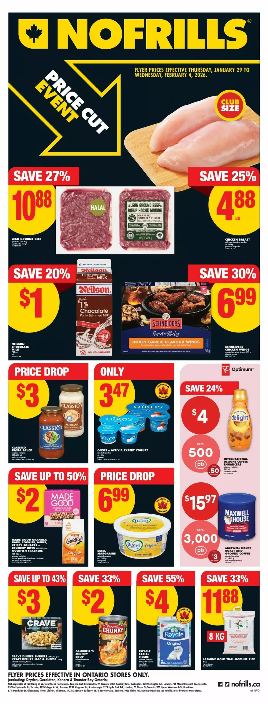no frills flyer on week-5