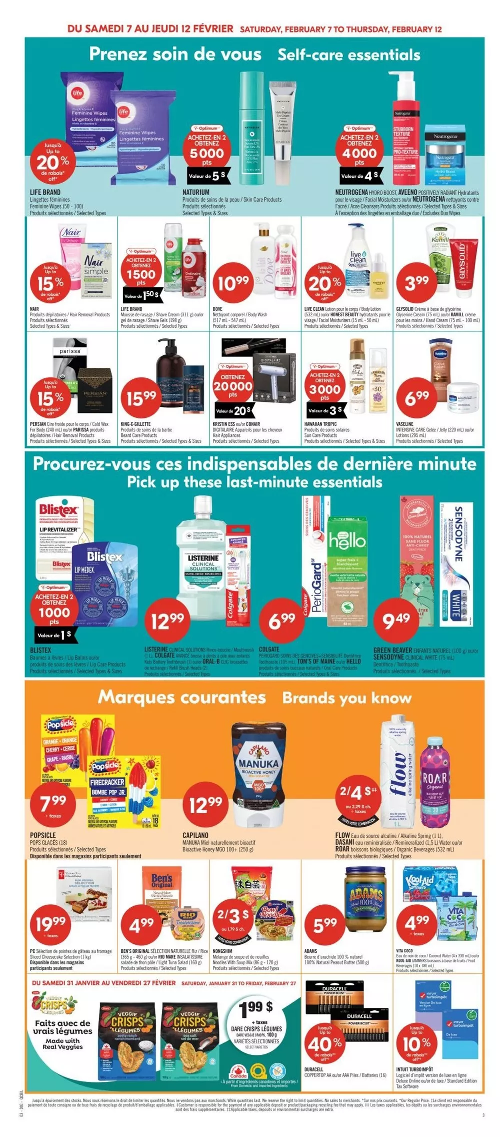 pharmaprix flyer february 7 12 15