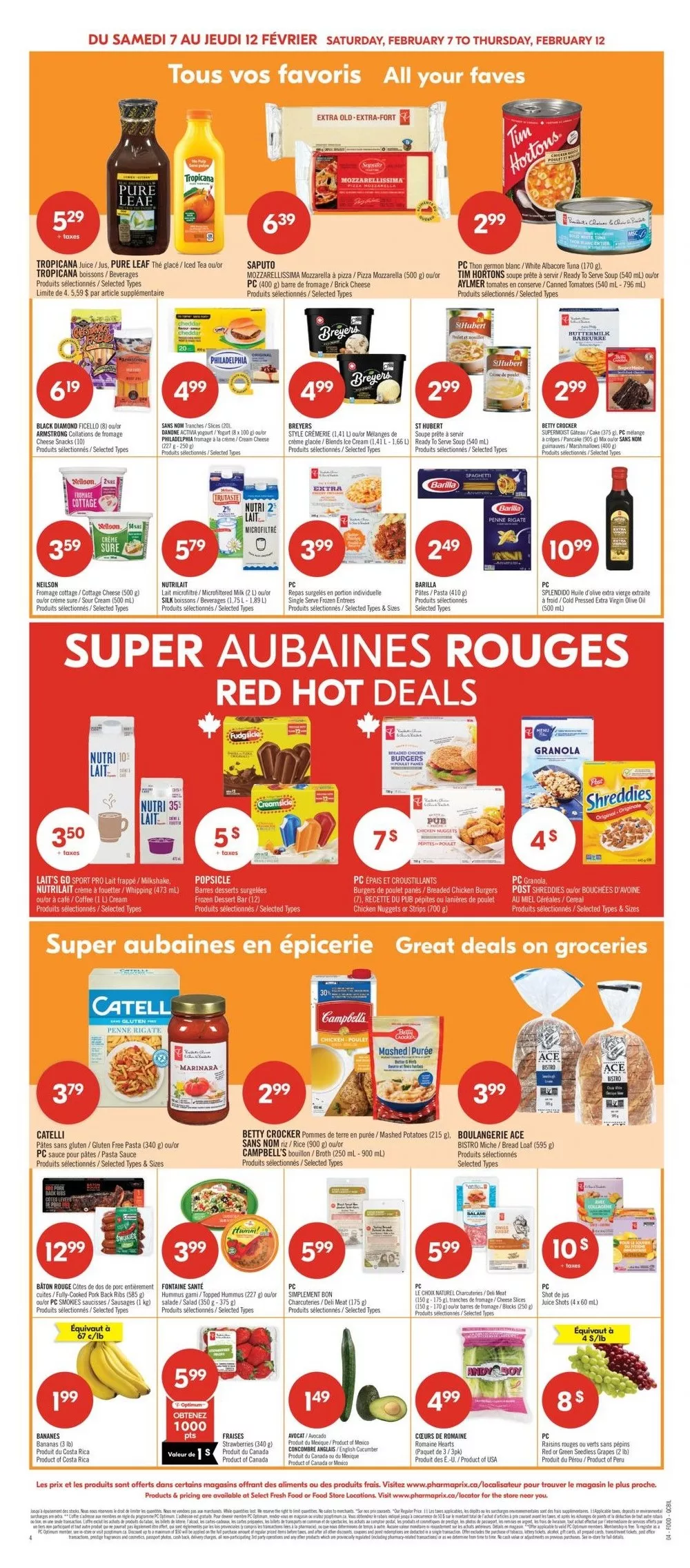 pharmaprix flyer february 7 12 6